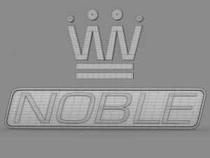 noble logo 3D Model