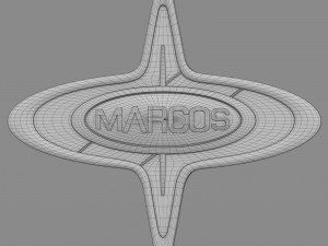 marcos logo Modèle 3D