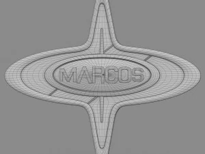 marcos logo 3D Model