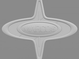 marcos logo Modèle 3D