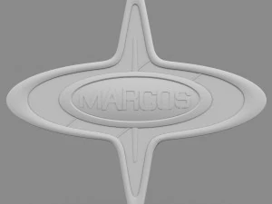marcos logo 3D Model