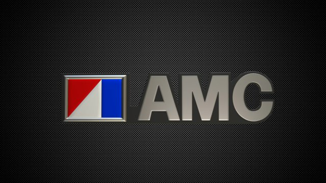 amc logo 3D 모델 .c4d .max .obj .3ds .fbx .stl .blend