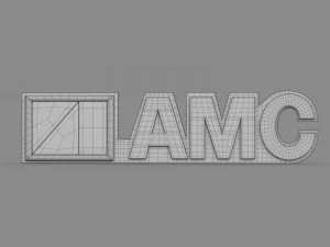 amc logo 3D Model