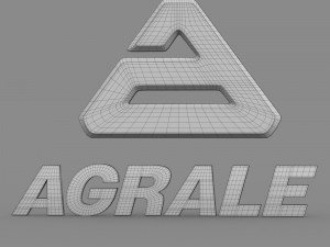 agrale logo 3Dモデル