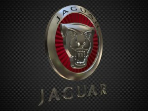 jaguar logo 2 3D Model