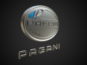 pagani logo Model 3D