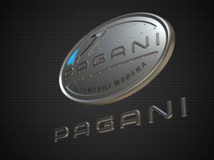 pagani logo Model 3D