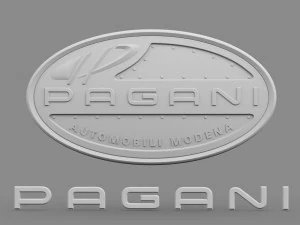 pagani logo 3D Model