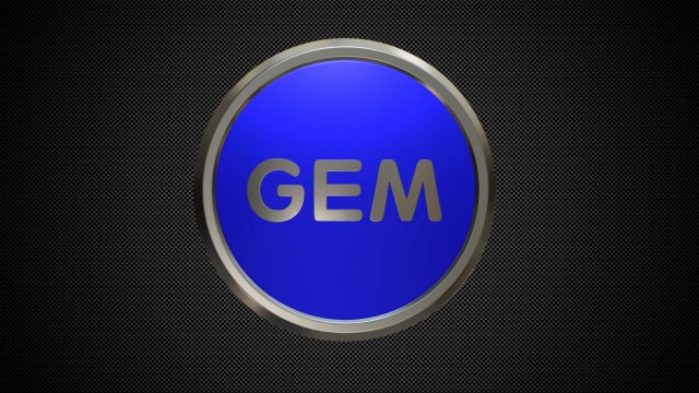 polaris gem logo 3D 模型 .c4d .max .obj .3ds .fbx .stl .blend 