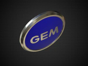 polaris gem logo 3D Model