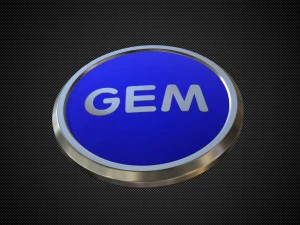 polaris gem logo 3D Model