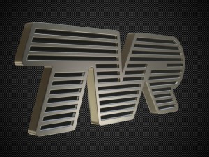 tvr logo 3D मॉडल