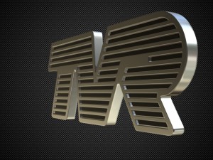 tvr logo 3D मॉडल