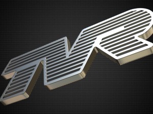 tvr logo 3D मॉडल