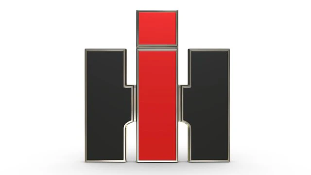 international harvester logo 3D Model .c4d .max .obj .3ds .fbx .stl .blend 
