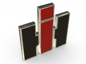 international harvester logo 3D 模型