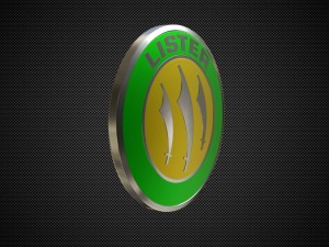 lister logo Model 3D