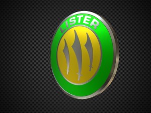 lister logo Model 3D