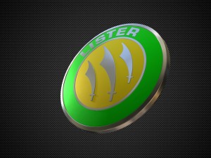 lister logo Model 3D