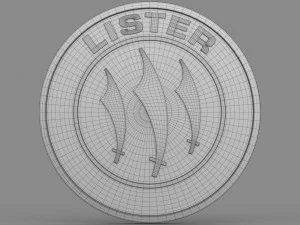 lister logo 3D Model