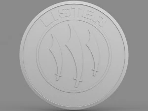lister logo 3D Model