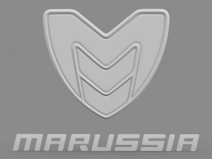 marussia logo 3D Model