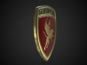 gumpert logo 3D-Modell