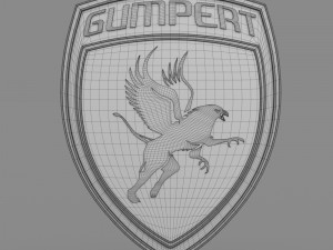 gumpert logo 3D-Modell
