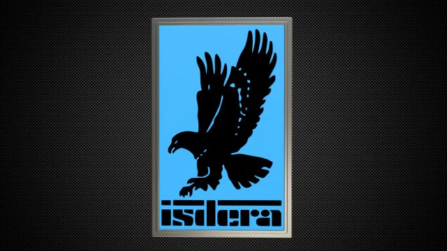 isdera logo 3D Model .c4d .max .obj .3ds .fbx .stl .blend 
