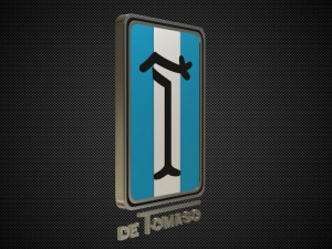 de tomaso logo 3D 모델