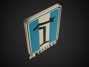 de tomaso logo 3D 모델