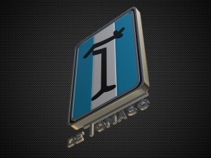 de tomaso logo 3D 모델