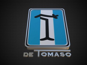 de tomaso logo 3D 모델