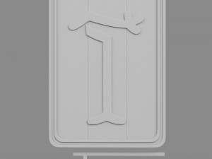 de tomaso logo 3D 모델