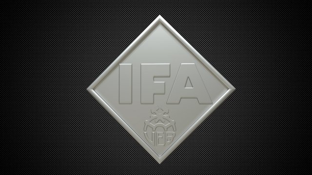 ifa logo 3D Model .c4d .max .obj .3ds .fbx .stl .blend 