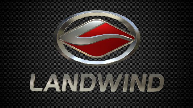 landwind logo Modelo 3D .c4d .max .obj .3ds .fbx .stl .blend 