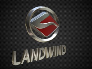 landwind logo Modelo 3D