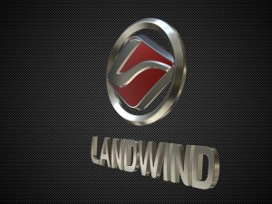 landwind logo Modelo 3D