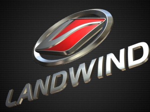 landwind logo Modelo 3D