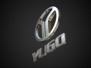 yugo logo Model 3D