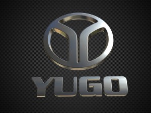 yugo logo Model 3D