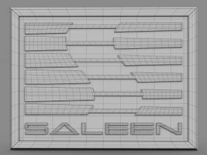 saleen logo 3D Model