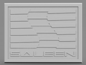 saleen logo 3D मॉडल