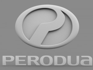 perodua logo 3D 모델