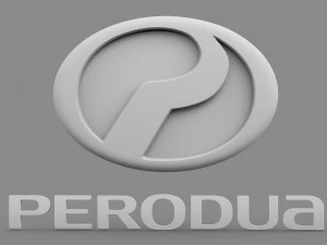 perodua logo 3D Model