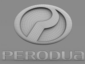 perodua logo 3D 모델