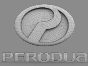 perodua logo 3D Model