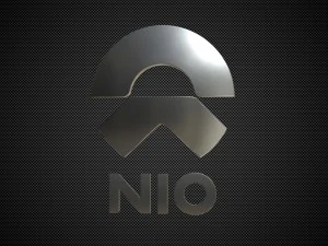 Nio-Logo 3D Modell
