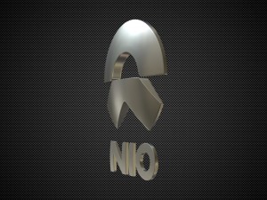 nio logo Modèle 3D