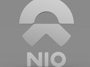 nio logo Modèle 3D